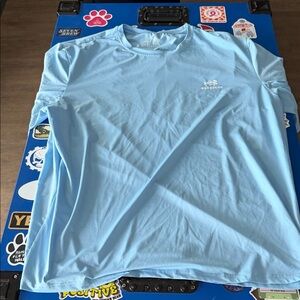 Men’s XXXL Bassdash Light Blue Fishing Shirt